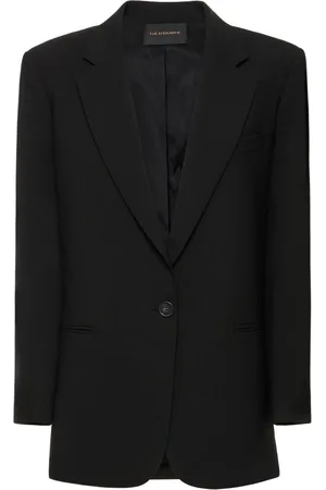 The Andamane Guia Oversize Wool Blend Blazer