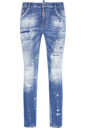 Dsquared2 Super Twinky Stretch Cotton Denim Jeans