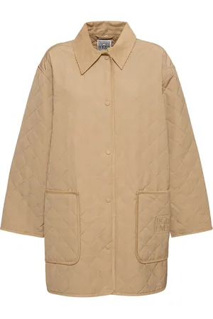Totême Quilted Organic Cotton Blend Barn Jacket
