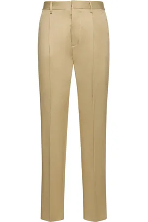 Dsquared2 Pleated Stretch Cotton Pants
