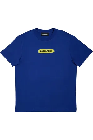 Dsquared2 Logo Print Cotton Jersey T-shirt