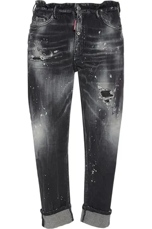 Dsquared2 Big Brother Fit Cotton Denim Jeans