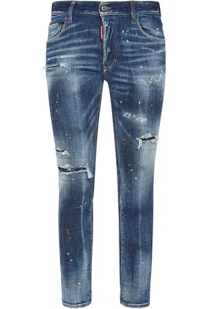 Dsquared2 Super Twinky Fit Cotton Denim Jeans