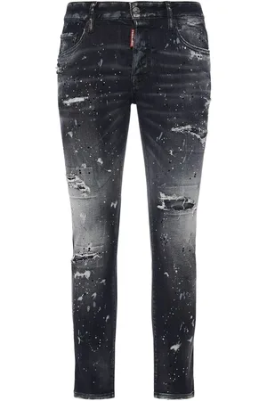 Dsquared2 Super Twinky Fit Cotton Denim Jeans