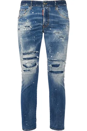 Dsquared2 Skater Fit Cotton Denim Jeans