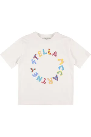 Stella McCartney Organic Cotton Printed Logo T-shirt