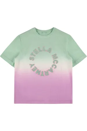 Stella McCartney Organic Cotton Degradé Logo T-shirt