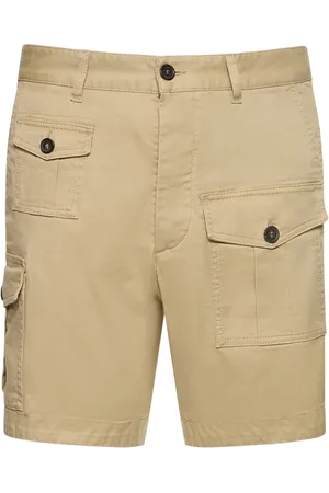 Dsquared2 Sexy Cargo Stretch Cotton Shorts