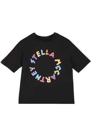 Stella McCartney Organic Cotton Printed Logo T-shirt