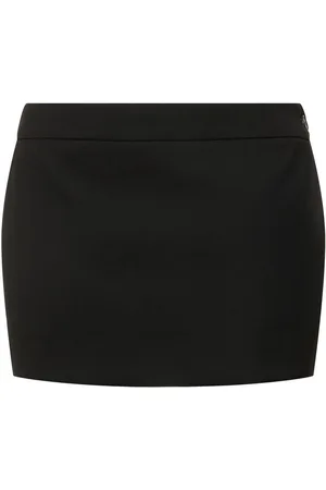 WARDROBE.NYC Wool Mini Skirt
