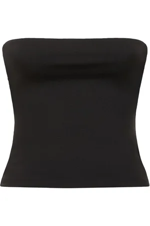 WARDROBE.NYC Strapless Opaque Stretch Jersey Top