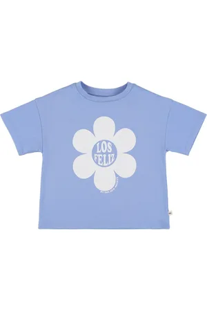 The New Society Printed Cotton Jersey T-shirt