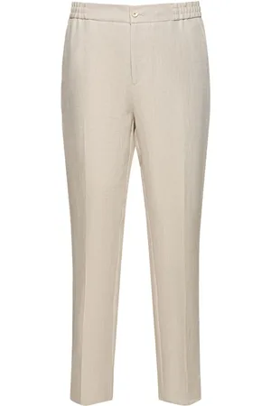 Etro Straight Linen Pants