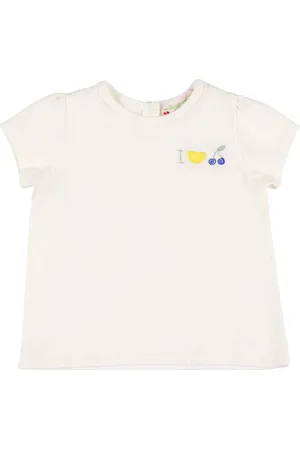 BONPOINT Embroidered Cotton Jersey T-shirt