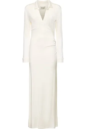 TOVE Iana Viscose Jersey L/s Long Dress