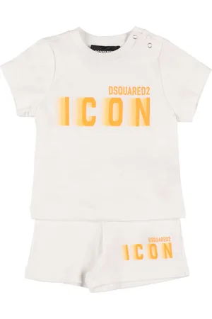 Dsquared2 Cotton Jersey T-shirt & Sweat Shorts