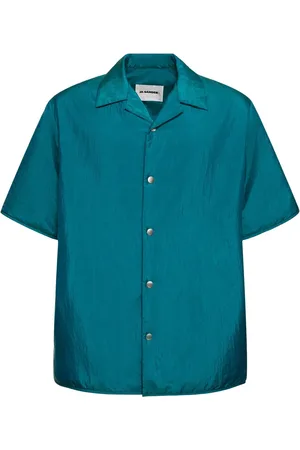 Jil Sander Shirt 36 Nylon Silk Canvas Shirt