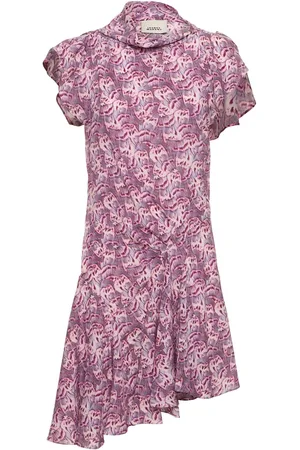 Isabel Marant Viona Printed Silk Blend Mini Dress