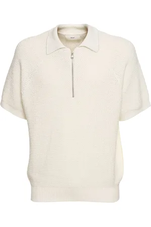 DUNST Collared Half-zip Knit Polo