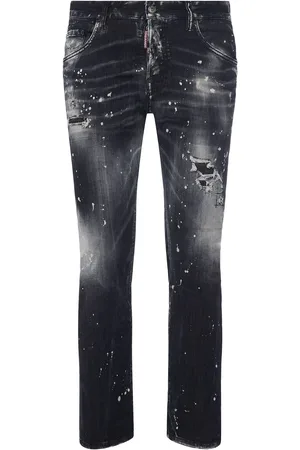 Dsquared2 Skater Fit Cotton Denim Jeans