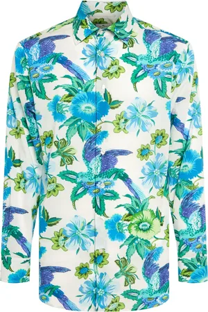 Etro Floral Cotton Long Sleeve Shirt