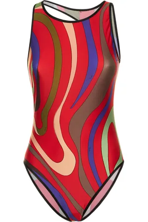 Puccini Marmo Print Onepiece Swimsuit