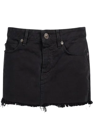 Balenciaga Soft Denim Mini Skirt
