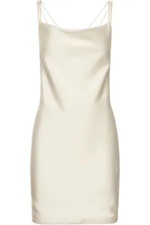 ROTATE Grace Satin Mini Slip Dress