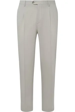 Etro Wool Blend Single Pleat Pants