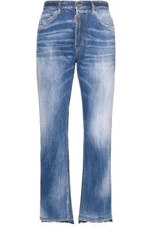 Dsquared2 642 Stretch Cotton Denim Jeans