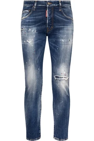 Dsquared2 Skater Stretch Cotton Denim Jeans