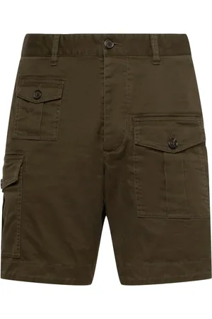 Dsquared2 Sexy Cargo Cotton Drill Shorts