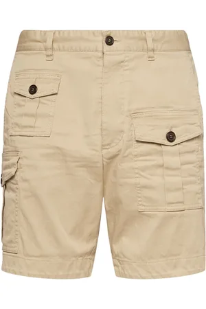 Dsquared2 Sexy Cargo Cotton Drill Shorts