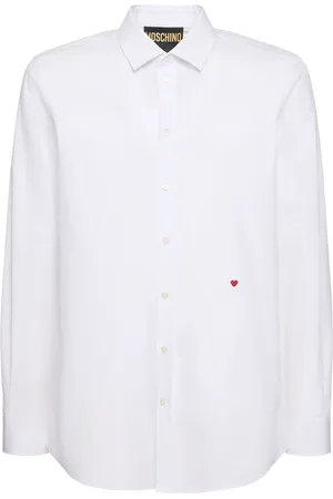 Moschino Heart Embroidery Shirt