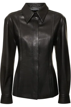 Alberta Ferretti Leather Shirt