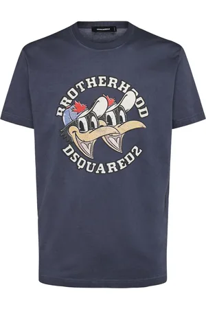 Dsquared2 Cool Fit Printed Cotton T-shirt