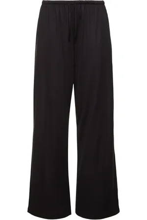 The Row Lanuit Silk Wide Pants