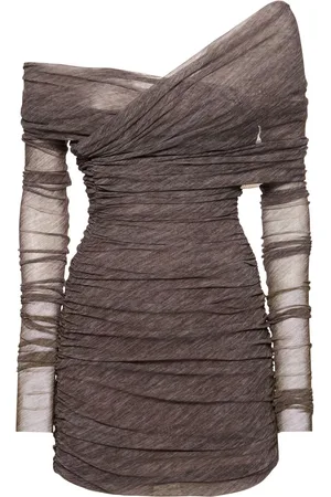 Serafini Stretch Tulle Mini Dress