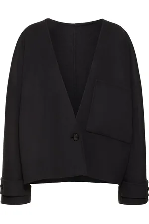 Serafini Wool Cashmere Knit Jacket