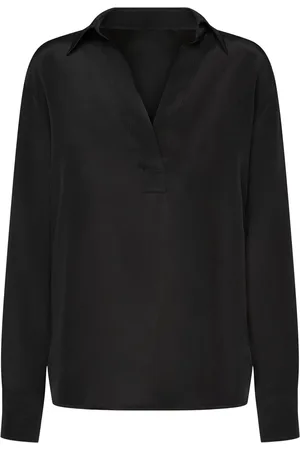 Max Mara Zanzero Silk Crepe De Chine Shirt