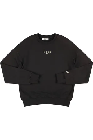 Msgm Printed Cotton Sweatshirt