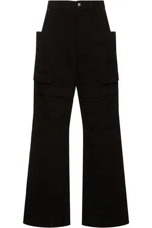 Rick Owens Stefan Cargo Brushed Cotton Jeans