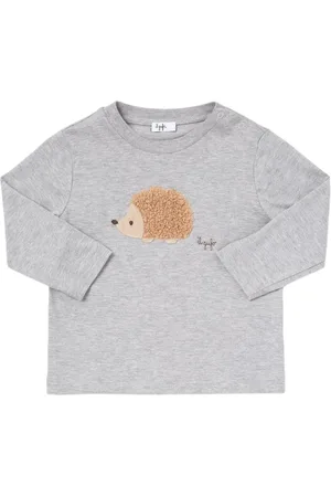 Il gufo Printed Cotton Jersey T-shirt