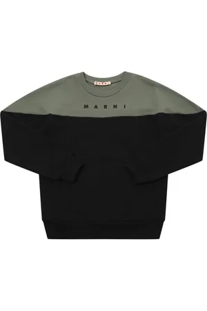 Marni Cotton Crewneck Sweatshirt W/logo