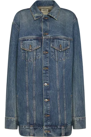 Khaite Ross Cotton Denim Jacket