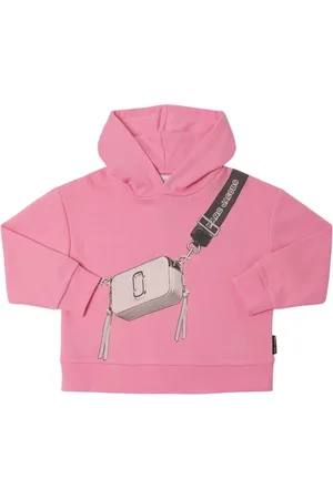 Marc Jacobs Printed Cotton Blend Hooded Sweatshirt
