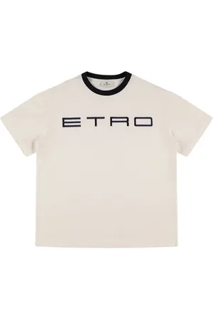 Etro Embroidered Cotton Jersey T-shirt