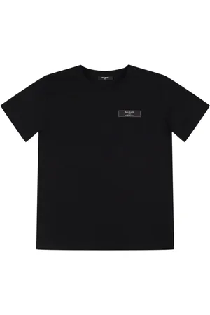 Balmain Cotton Jersey T-shirt W/ Logo