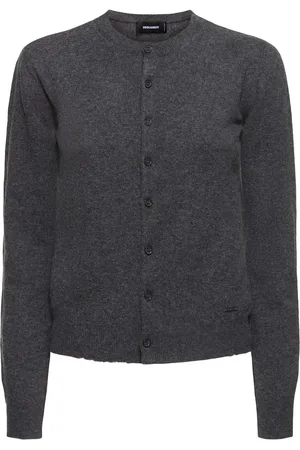 Dsquared2 Virgin Wool Knit Cardigan