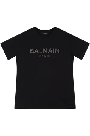 Balmain Cotton Jersey T-shirt W/ Logo